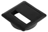 CAVO Kabeldurchlass Kunststoff 70 x 70 mm Ø 60 mm schwarz – Produktbild-Vorschau 1