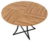 Mesa redonda de comedor Merax de 100 cm de diámetro, para Vista previa de la imagen del producto 8