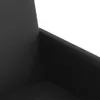 vidaXL Esszimmerstühle mit Rollen 2 stk. Kunstleder Schwarz Produktbild-Vorschau 7