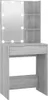 Comodino con LED Grigio Sonoma 60x40x140 cm Anteprima dell’immagine prodotto 1
