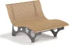 HOME DELUXE Wellenliege NIRA Teak - 97 x 148 x 152 cm, Produktbild-Vorschau 1