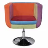 vidaXL Würfel-Sessel mit Patchwork-Design Stoff Produktbild-Vorschau 1