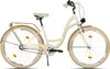 A cream and brown city bike is shown against a white background. Produktbild-Vorschau