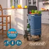 MONZANA Carrello Spesa 3in1 56L fino a 50 kg Borsa Anteprima dell’immagine prodotto 2