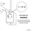 LED Steckdosenlampe dimmbar Steckerleuchte flexibel Produktbild-Vorschau 5