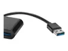Kensington UH4000 - Hub - 4 x SuperSpeed USB 3.0 - Desktop Produktbild-Vorschau 5