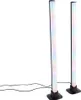 Lampa stołowa muzyczna RGB z pilotem czarna 55 cm 2 sztuki Podgląd zdjęcia produktu 10