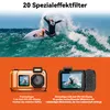 Digitalkamera,4K Unterwasserkamera,65MP Autofokus Produktbild-Vorschau 4