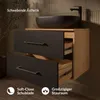 Planetmöbel LUX Badmöbel-Set Waschtisch mit Unterschrank Produktbild-Vorschau 2