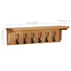 vidaXL Wieszak ścienny 60x16x16 cm lite drewno dębowe Podgląd zdjęcia produktu 6
