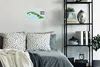 MuchoWow® Poster Eine Illustration der Karte von Kuba 40x20 Produktbild-Vorschau 4