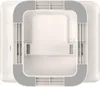 Top-down view of a white projector. Anteprima dell’immagine prodotto