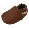YALION® Baby Krabbelschuhe aus Echtleder, weiche Produktbild-Vorschau 2
