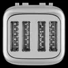 KitchenAid 4-Scheiben Toaster Artisan 5KMT4109 Edelstahl Produktbild-Vorschau 4