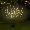 HI LED-Strauch Solar 50 cm Transparent und Braun Produktbild-Vorschau 3