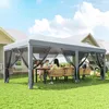 Outsunny Tonnelle pliante tonnelle de jardin extšŠrieure Voir les images du produit 2