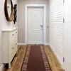 CHODNIK podgumowany LINEA brąz 100cm  brązowy 100x190 cm Podgląd zdjęcia produktu 3