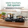Emerio Elektrische Kochplatte – 2 Kochfelder – 2500 W – Produktbild-Vorschau 3