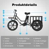 20 Zoll*3.0 Elektro-Dreirad MIT Korb Hinten Und Produktbild-Vorschau 8