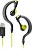 Slúchadlá SBS Sport USB-C, čierne a žlté Náhľad obrázku produktu 2