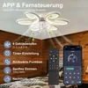Smart Deckenventilator mit Beleuchtung und Fernbedienung Produktbild-Vorschau 3