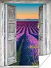 MuchoWow® Poster Lavendel - Sommer - Ausblick - Blumen Produktbild-Vorschau 1