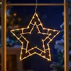 LED kerstverlichting voor het raam, silhouet, groot Productafbeelding-voorbeeld 1