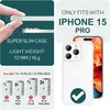 Kryt s popruhem pro iPhone 15 Pro kryt mobilního telefonu Náhled obrázku produktu 4