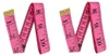 INF Set van 2 kleermakersmeetlinten 150cm x 2cm – Flexibel Productafbeelding-voorbeeld 1