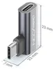 deleyCON USB-C Winkeladapter 90 Grad flach, 40Gbps, 240W, Produktbild-Vorschau 7