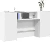vidaXL Recepční stůl bílý 200x50x103,5 cm materiál na bázi Náhled obrázku produktu 2