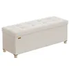 SONGMICS Sitzbank mit Stauraum, Hocker faltbar, 38 x 110 x Produktbild-Vorschau 8