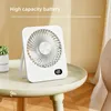 Mini ventilatore portatile Zimilo con 3 velocità, display Anteprima dell’immagine prodotto 4