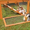 Hasenstall Kleintierstall Kaninchenstall Kaninchen Käfig Produktbild-Vorschau 7