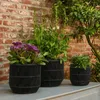 Mica Decorations Peta Pots de fleurs – Lot de 3 – Pots pour Voir les images du produit 8