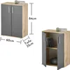 Bega Consult BC 1040 Kommode Holzwerkstoff 2 Türen Produktbild-Vorschau 8