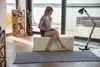 Relaxdays Faltbare Sitzbank HxBxT 38 x 114 x 38 cm, XL Produktbild-Vorschau 2
