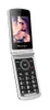 A flip phone is shown against a white background. Produktbild-Vorschau