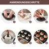6-teiliges Set Silikonform, Produktbild-Vorschau 5
