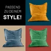 LUMALAND Sitzsack Classic XXL Cord 380 L - 140 x 180 cm - Produktbild-Vorschau 8