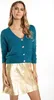 NAEMI damen strickjacke - gruen, XS/S Produktbild-Vorschau 4