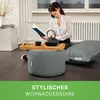 Green Bean® Sitzsack-Hocker "Stay" 45x25cm mit EPS-Perlen Produktbild-Vorschau 5