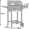 Berdsen BD-892 schwarzer Holzkohlegrill mit Abdeckung Produktbild-Vorschau 6