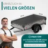 TRAILERKRAFT® Anhängernetz Feinmaschig 2x3m schwarz - Produktbild-Vorschau 4