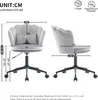 Flieks Bürostuhl ergonomisch, Stuhl drehbar Schminktisch, Produktbild-Vorschau 7