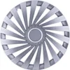 15" Zoll Radkappen Silber Radzierblenden Radblenden EMPIRE Produktbild-Vorschau 3