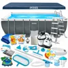 Basen ogrodowy stelażowy 549 x 274 x 132 cm 21w1 INTEX Produktbild-Vorschau 1