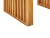 BELIANI Gartenhocker 2er Set Hellbraun Akazienholz Produktbild-Vorschau 8