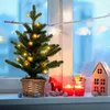 Mini Weihnachtsbaum mit Beleuchtung, 53cm Künstlicher Produktbild-Vorschau 2