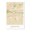 MuchoWow® Mauspad Mousepad Dorsten - Karte - Stadtplan - Produktbild-Vorschau 1